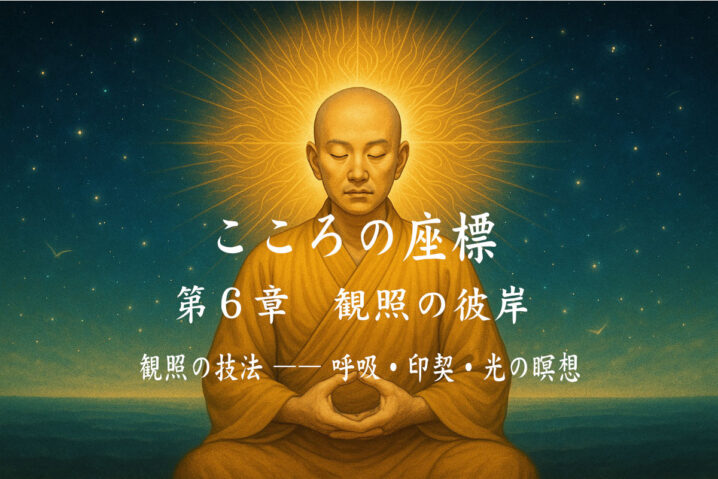 小説『こころの座標』(14）第六章　観照の彼岸　
