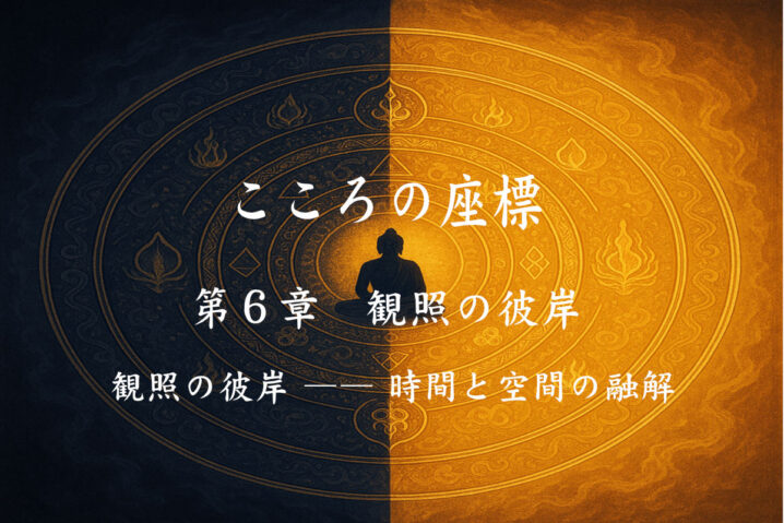 小説『こころの座標』(15）第六章　観照の彼岸