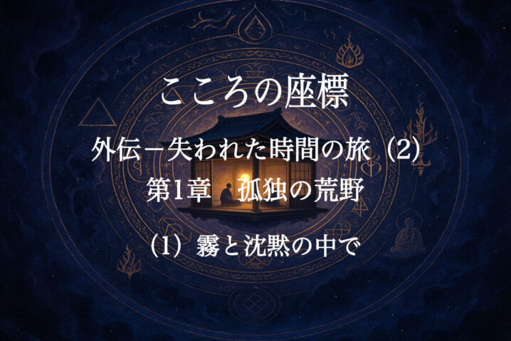 【長編連載小説】 『こころの座標 外伝：失われた時間の旅』 （2） 第１章　孤独の荒野—①