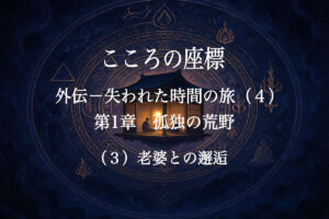 【長編連載小説】 『こころの座標　外伝：失われて時間の旅』 （4） 第1章　荒廃した村の影—③