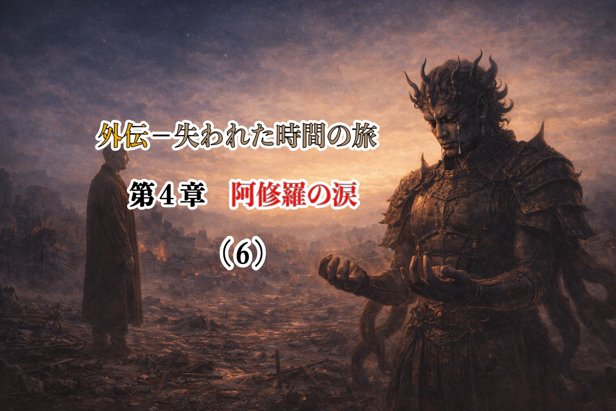 【長編連載小説】 『こころの座標　外伝：失われた時間の旅』（25）第4章　阿修羅の涙　涙の意味——⑥