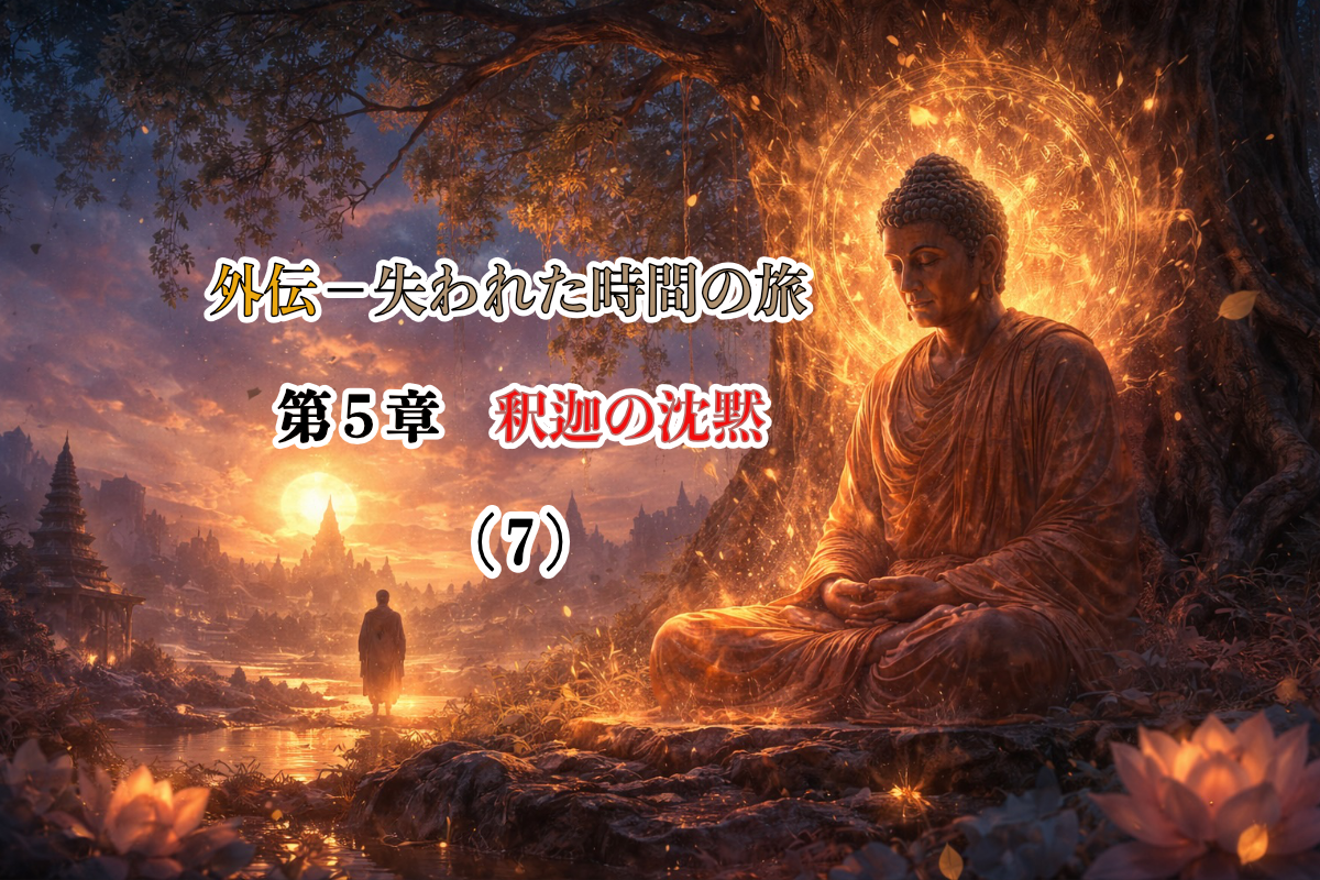 【長編連載小説】 『こころの座標　外伝：失われた時間の旅』（32）第５章　釈迦の沈黙　沈黙の余光と次なる道——⑦